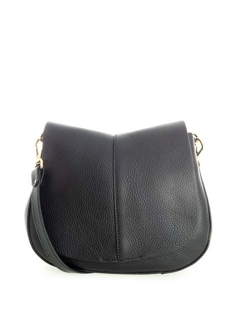 borsa a spalla helena round nera GIANNI CHIARINI | 6036HELENA ROUND-001